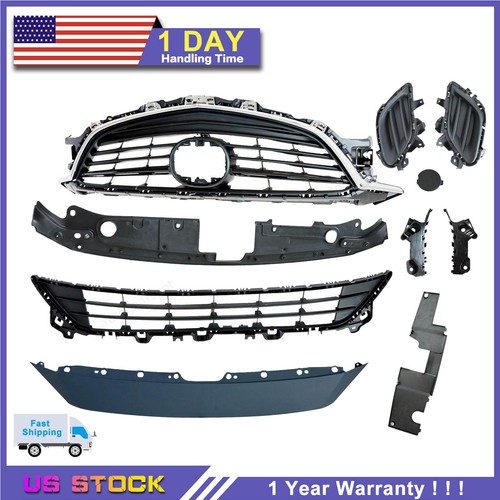 Bumper grille radiator - grille+radiator, support
