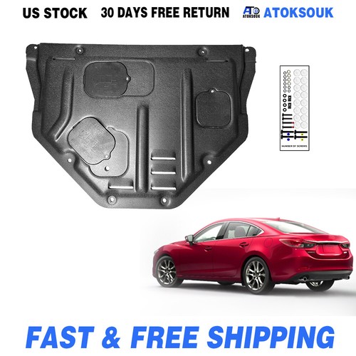 Thick engine splash shield for - engine,